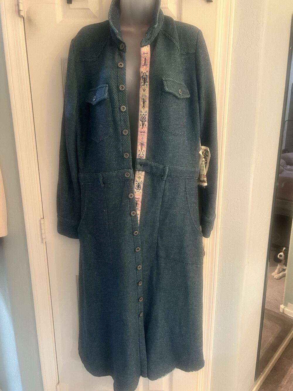 Aratta Silent Journey Shirt Dress NWT Small